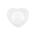 Branded Heart Shaped Vegan Lip Balm without branding