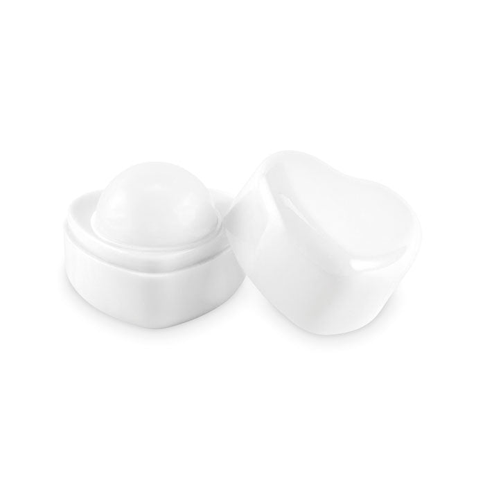 Branded Heart Shaped Vegan Lip Balm