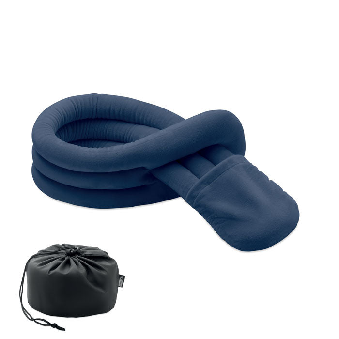 Branded Bendable Roll Travel Pillow without branding