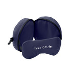 Branded Travel Set in Blue