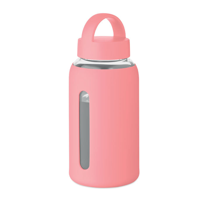 Branded Borosilicate Glass Bottle with Silicone Pouch colour option 11