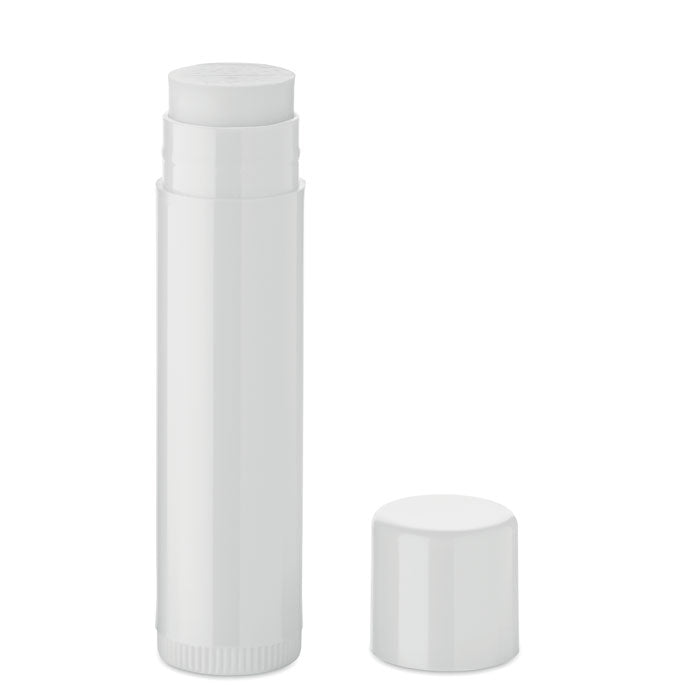Branded Vegan Lip Balm SPF10 4.5g in White