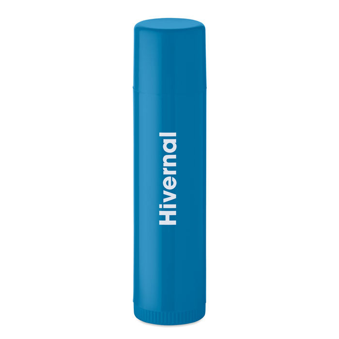 Branded Vegan Lip Balm SPF10 4.5g in Blue