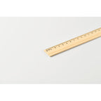 Branded Pine Wood Ruler - 20cm without branding