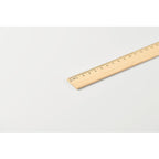 Branded Pine Wood Ruler - 30cm without branding