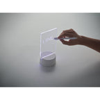 Branded Light-Up LED Memo Board in use