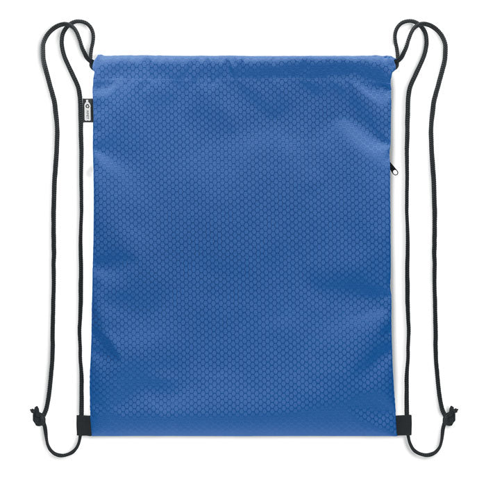 Branded Drawstring Bag in 420D RPET without branding