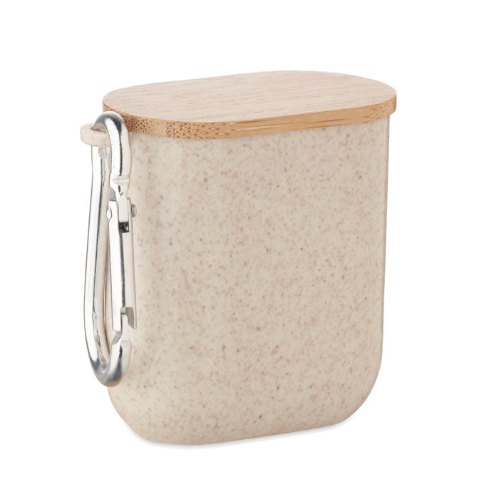 Branded Cable Set in Wheat Straw Case without branding