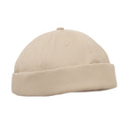 Branded Docker Cap in Brown
