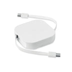 Branded 100W Retractable Charging Cable without branding