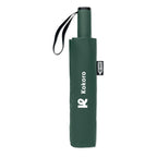 Branded Reverse Windproof Umbrella in Green