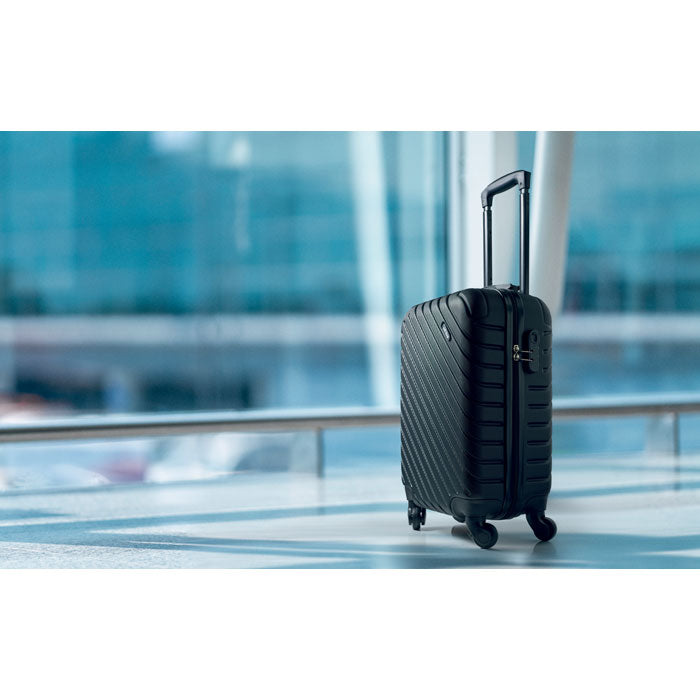Branded Hard Trolley 33 x 21 x 52cm in use