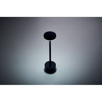 Branded Aluminium Touch Control Table Lamp in use