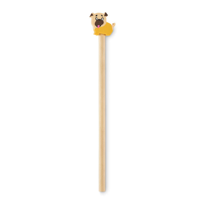 Branded animal shape pencil