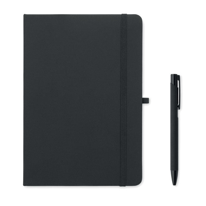 Branded Notebook, Pen and Tumbler Gift Set without branding