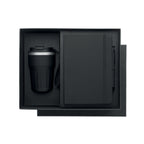 Branded Notebook, Pen and Tumbler Gift Set without branding