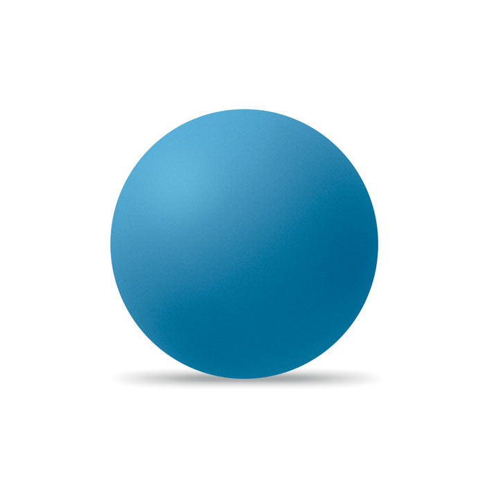 Branded Rubber Bouncing Ball in Blue