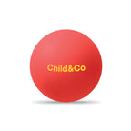 Branded Rubber Bouncing Ball in Red