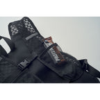 Branded Sports Backpack 420D PU in use