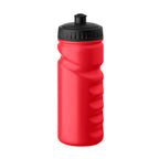 Branded PE Sports Bottle with Handgrip - 500ml in Red
