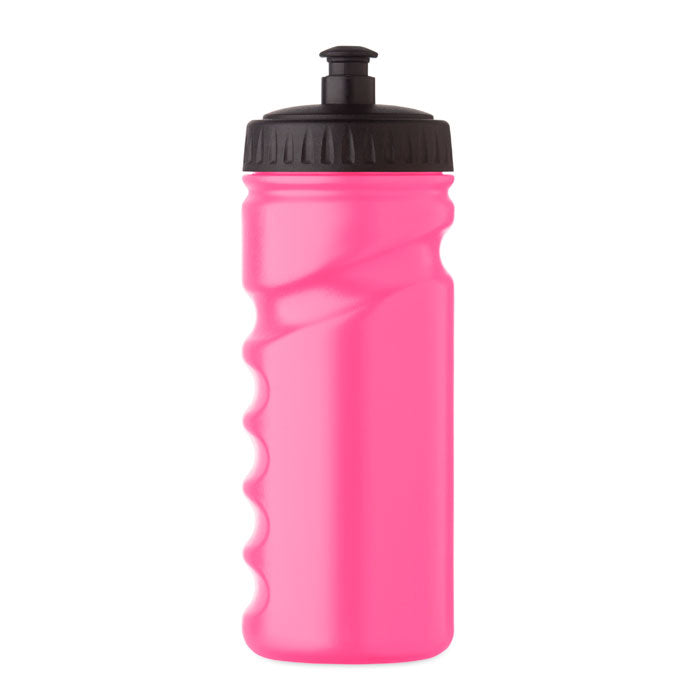Branded PE Sports Bottle with Handgrip - 500ml without branding