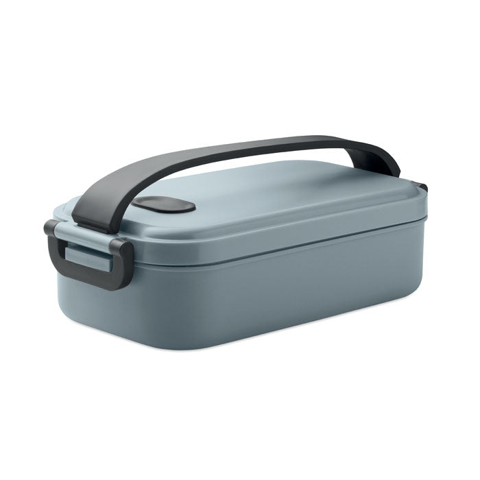 Branded PP Lunch Box 800ml with Airtight Lid in Blue