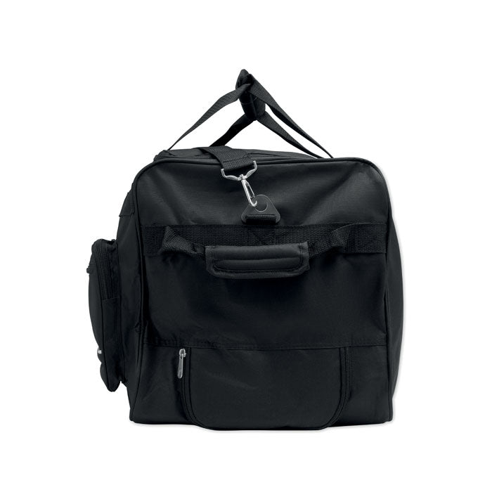 Branded Duffle Bag Trolley 600D RPET without branding