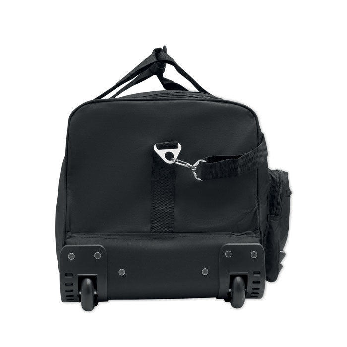 Branded Duffle Bag Trolley 600D RPET without branding