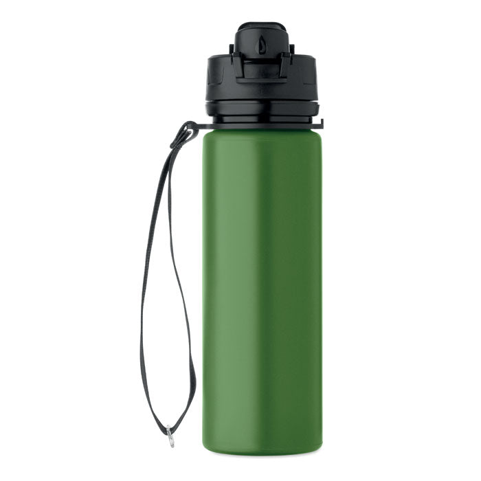 Branded Foldable Silicone Sports Bottle without branding