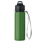 Branded Foldable Silicone Sports Bottle without branding