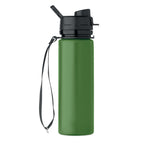 Branded Foldable Silicone Sports Bottle without branding