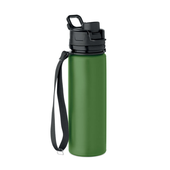 Branded Foldable Silicone Sports Bottle without branding