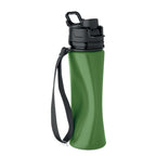 Branded Foldable Silicone Sports Bottle without branding