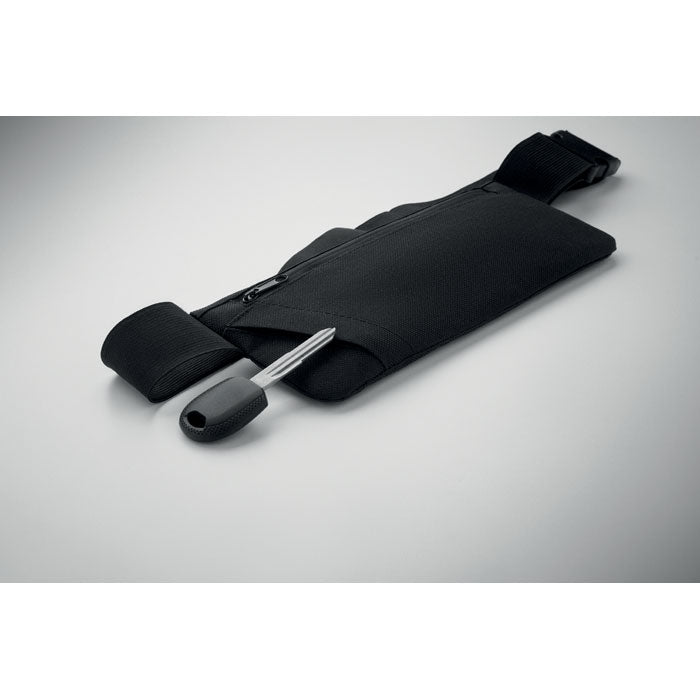 Branded Sports Waist Bag 600D RPET without branding