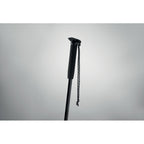 Branded Telescopic Walking Pole in use
