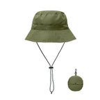 Branded Water Repellent Fisherman Hat in Green