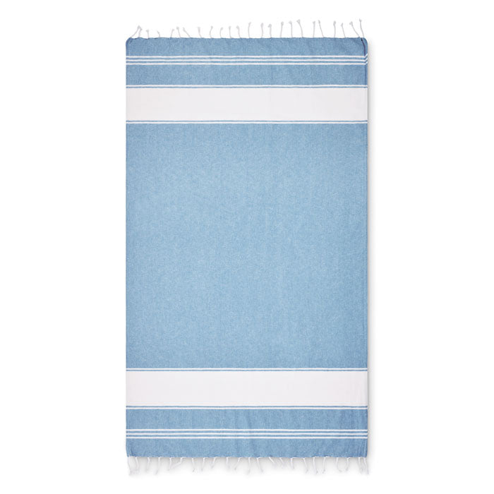 Branded Beach Bag with Hammam Towel Set without branding