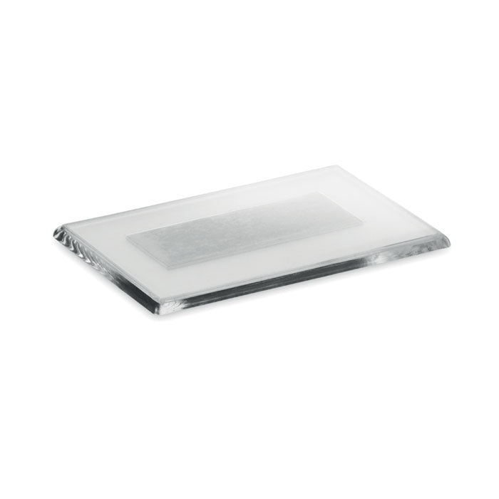 Branded Rectangular Acrylic Photo Magnet without branding