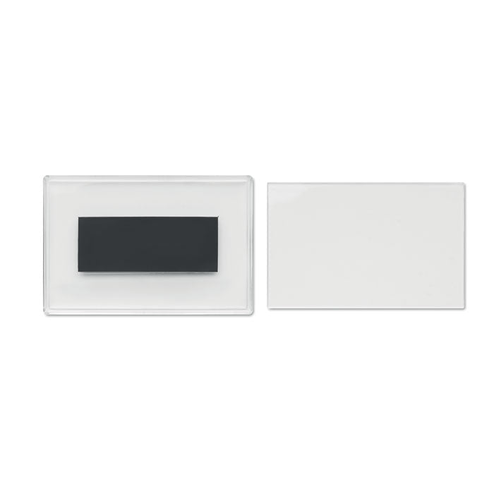 Branded Rectangular Acrylic Photo Magnet without branding