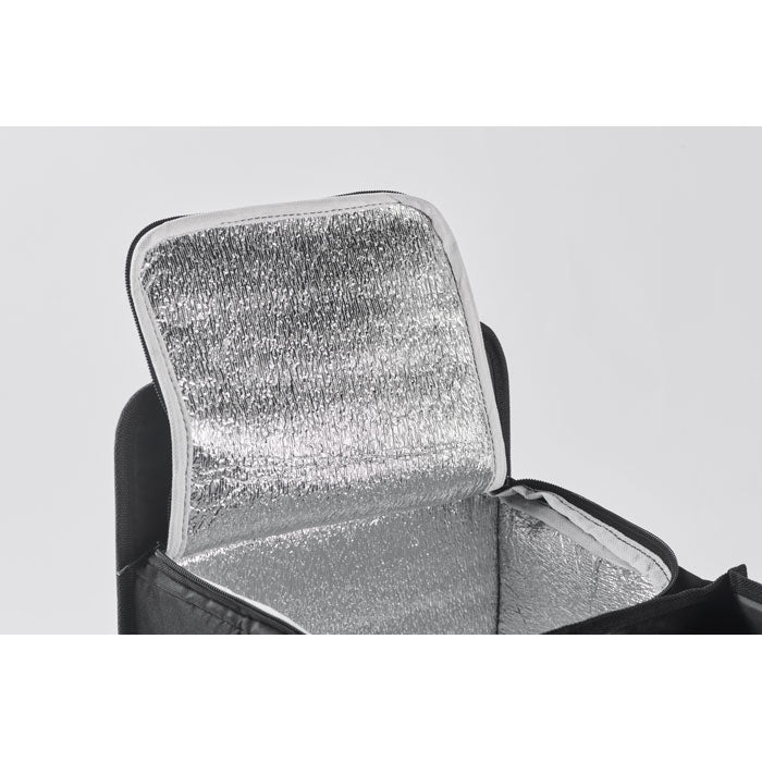 Branded RPET Foldable Car Organiser with Cooler Compartment in use