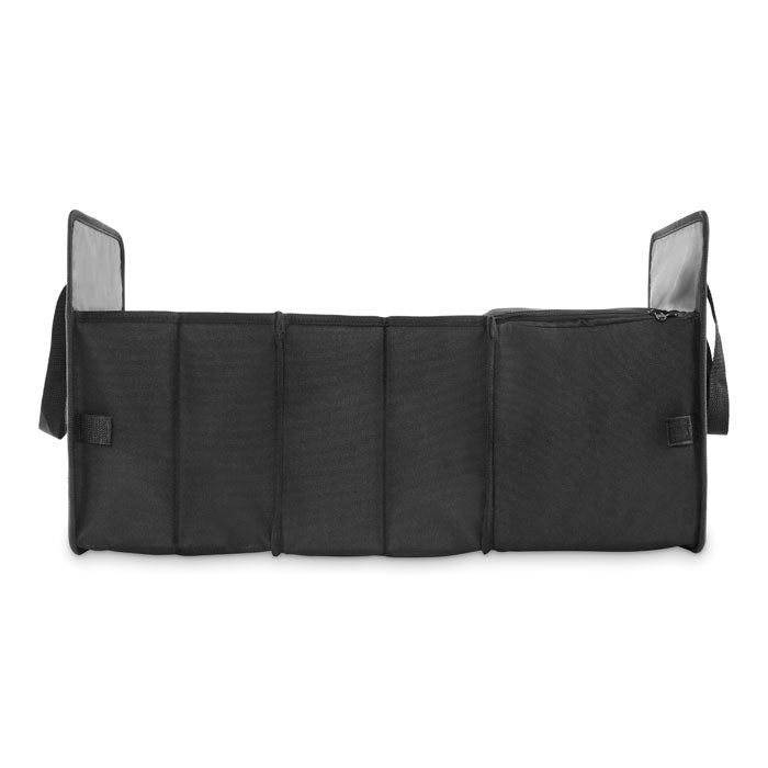 Branded RPET Foldable Car Organiser with Cooler Compartment without branding