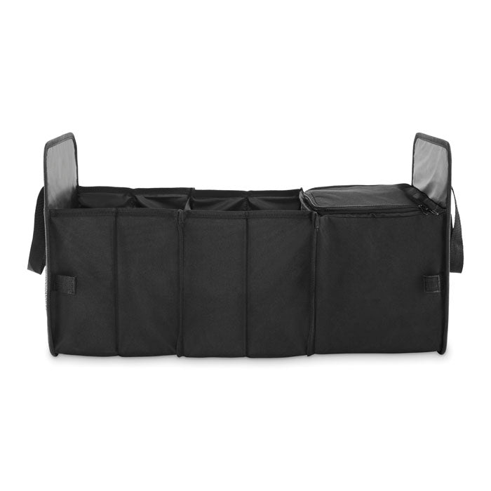 Branded RPET Foldable Car Organiser with Cooler Compartment without branding