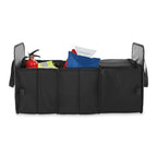 Branded RPET Foldable Car Organiser with Cooler Compartment without branding