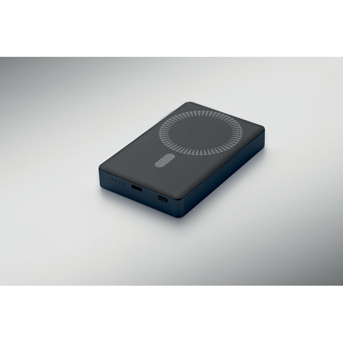 Branded Magnetic Wireless Power Bank 10000mAh in use
