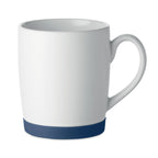 Branded matt mug with silicone base