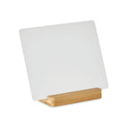Branded Sublimation Aluminium Plate with Bamboo Base