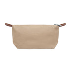 Branded RPET Cosmetic Bag with PU Detail without branding