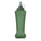 Branded Foldable TPU Bottle with Bite Valve in Green