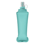 Branded Foldable TPU Bottle with Bite Valve in Blue