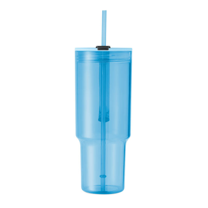 Branded RPET Tumbler with Straw - 1200ml without branding